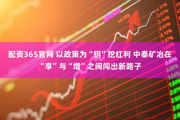 配资365官网 以政策为“钥”挖红利 中泰矿冶在“享”与“增”之间闯出新路子